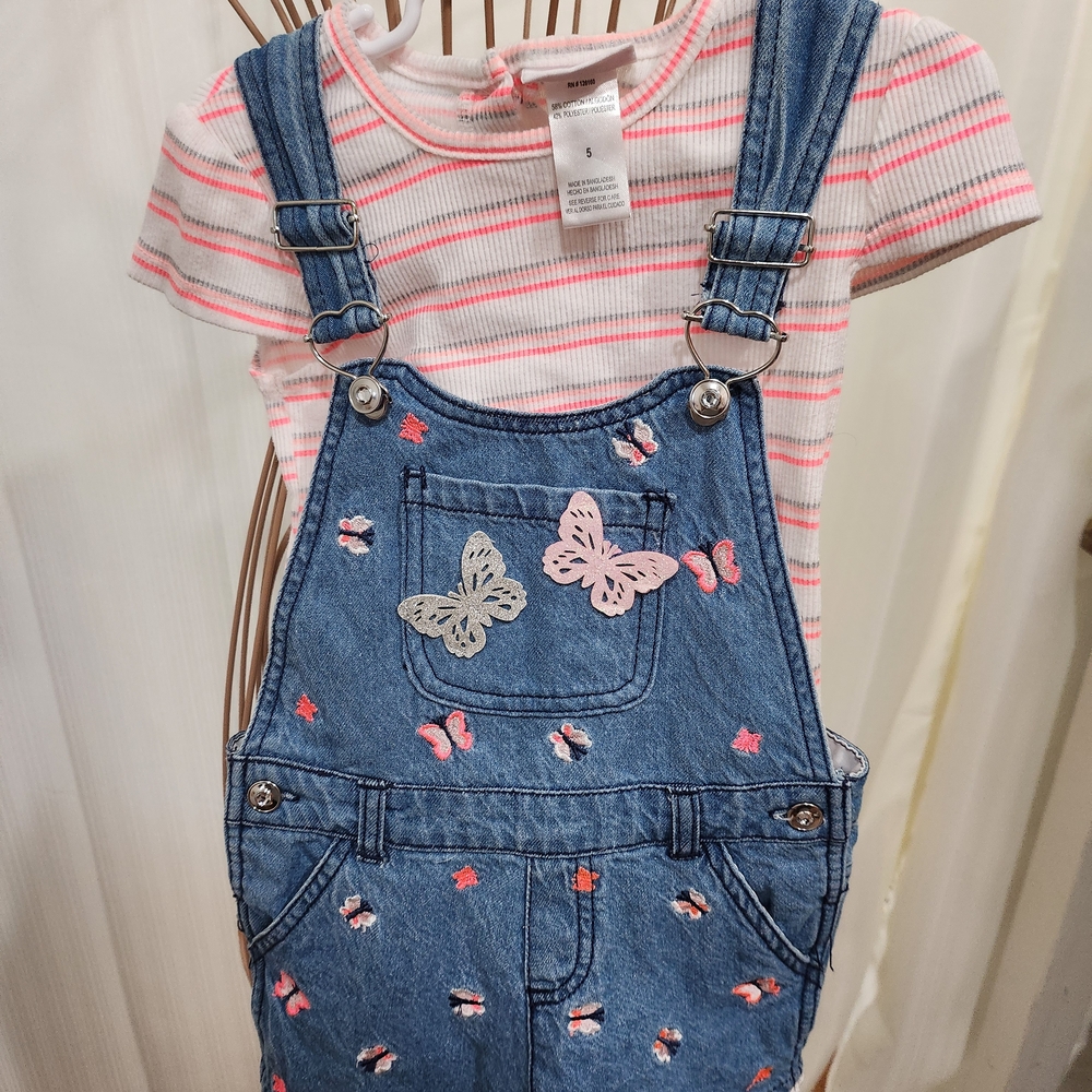 Denim Overalls Bundle Sz 5/Sz 6X